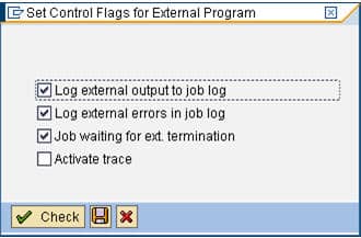 8 control flag settings