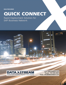 Quick Connect for SAP Business Network
